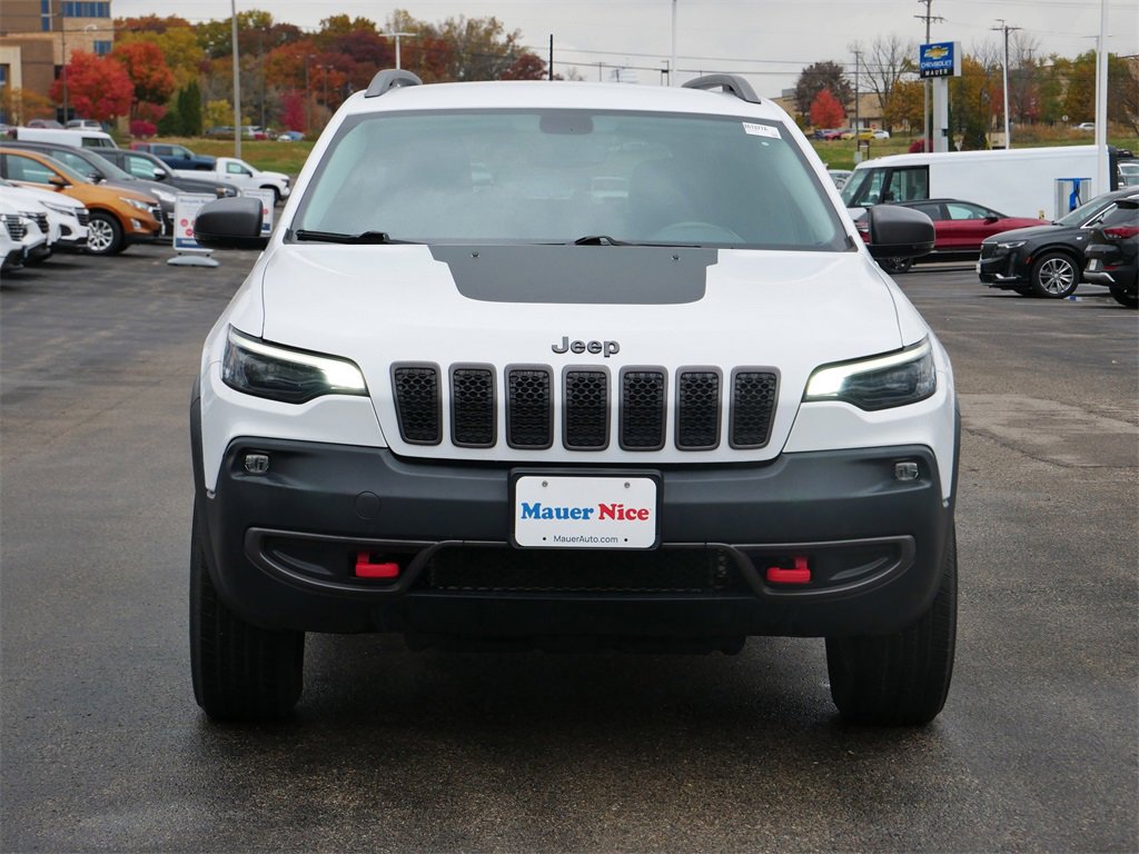 Used 2020 Jeep Cherokee Trailhawk with VIN 1C4PJMBX0LD632975 for sale in Inver Grove Heights, Minnesota