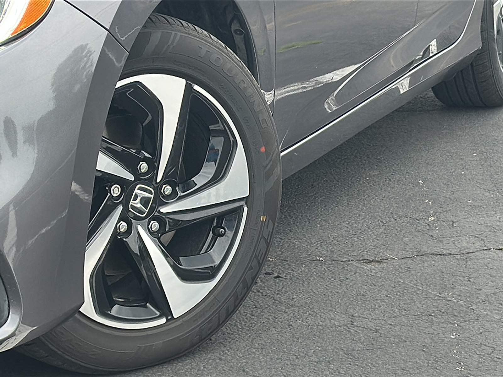 Used 2021 Gray Honda EX image 3