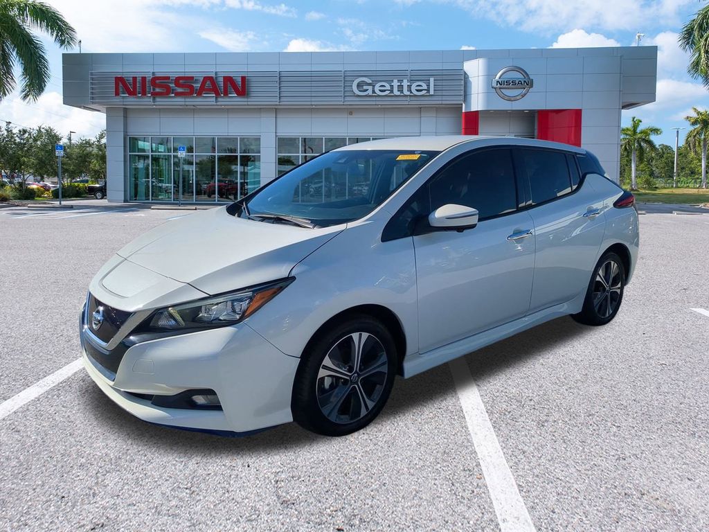 Certified 2020 Nissan Leaf SL Plus with VIN 1N4BZ1DP6LC307872 for sale in Sarasota, FL