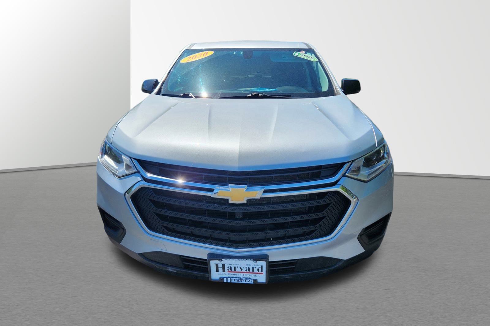 PreOwned 2020 Chevrolet Traverse LS SUV in Harvard P5845 Harvard