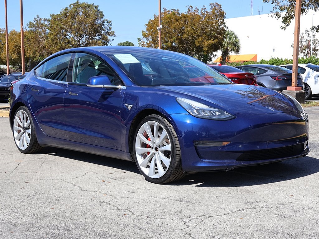 Used 2018 Tesla Model 3 Long Range Dual Motor with VIN 5YJ3E1EB6JF084102 for sale in Miami, FL