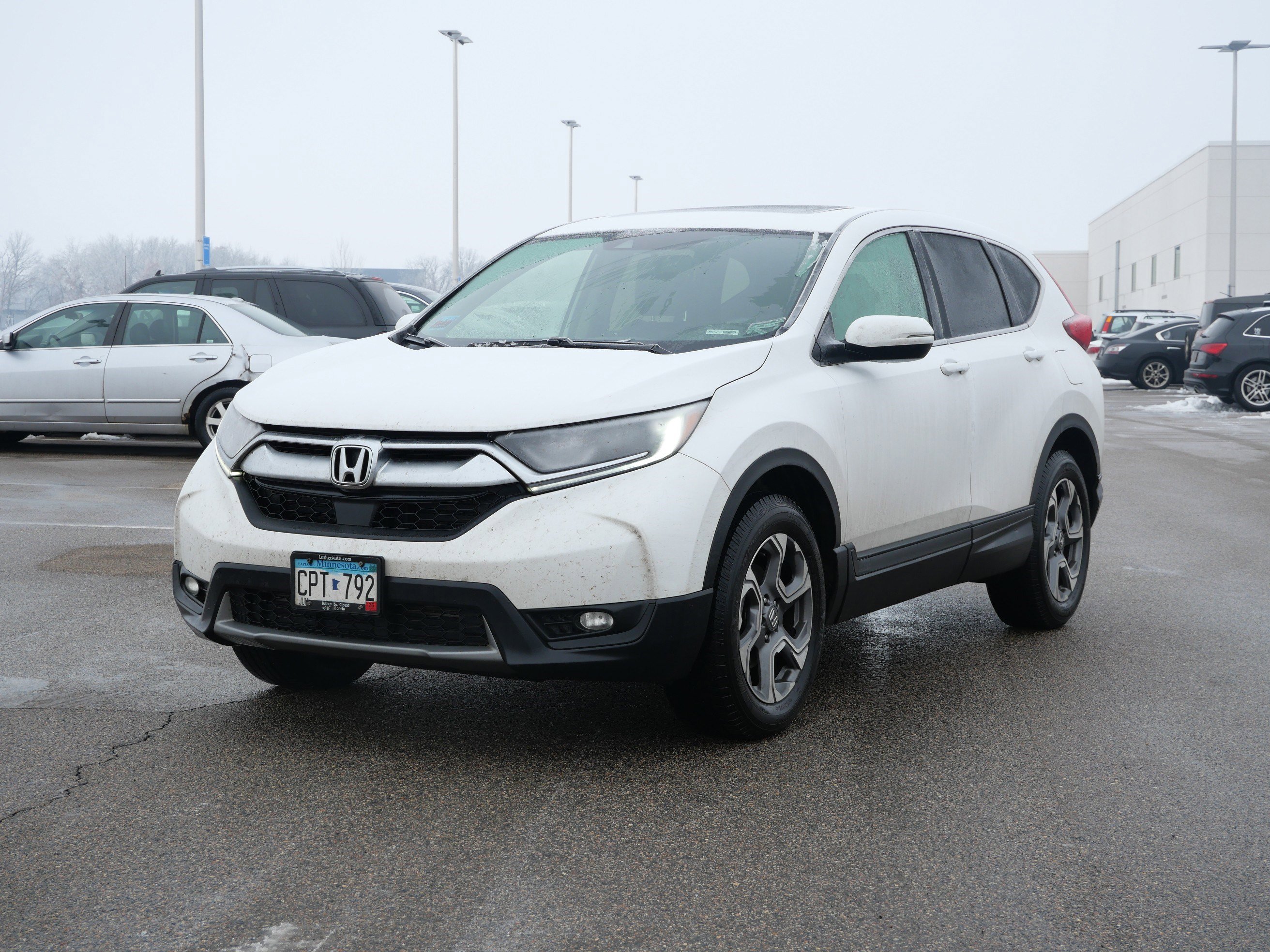 Used 2019 Honda CR-V EX-L with VIN 5J6RW2H84KL014278 for sale in Waite Park, Minnesota