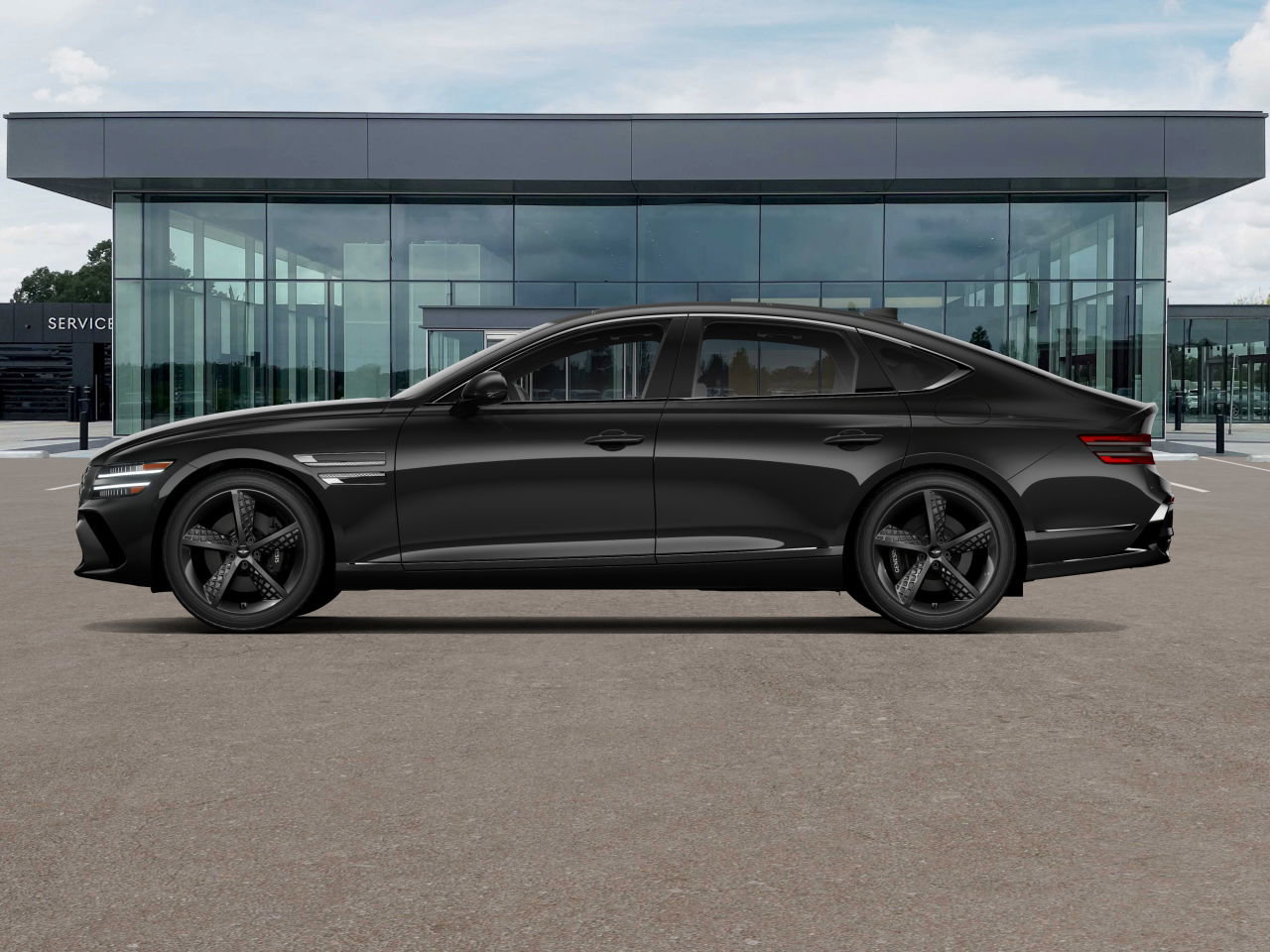 2026 Genesis G80 3.5T Sport Prestige AWD photo 3