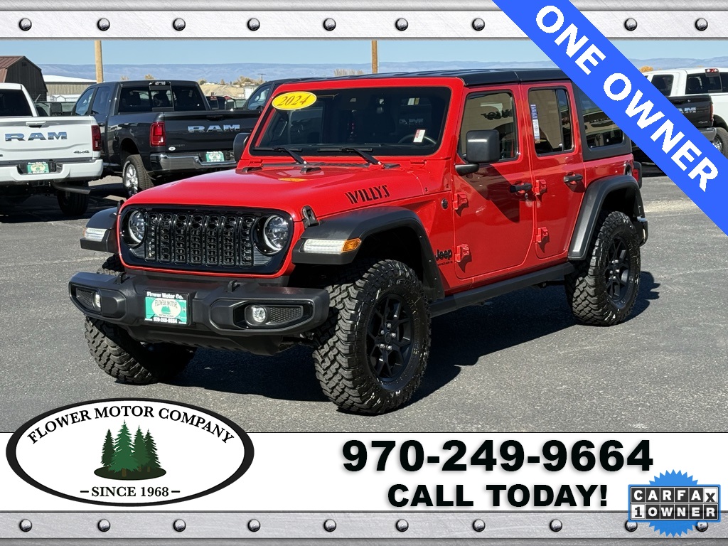 2024 Jeep Wrangler Willys photo 3