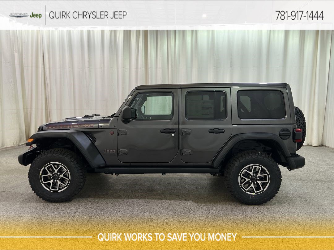 New 2025 Granite Crystal Metallic Clearcoat Jeep Rubicon image 6