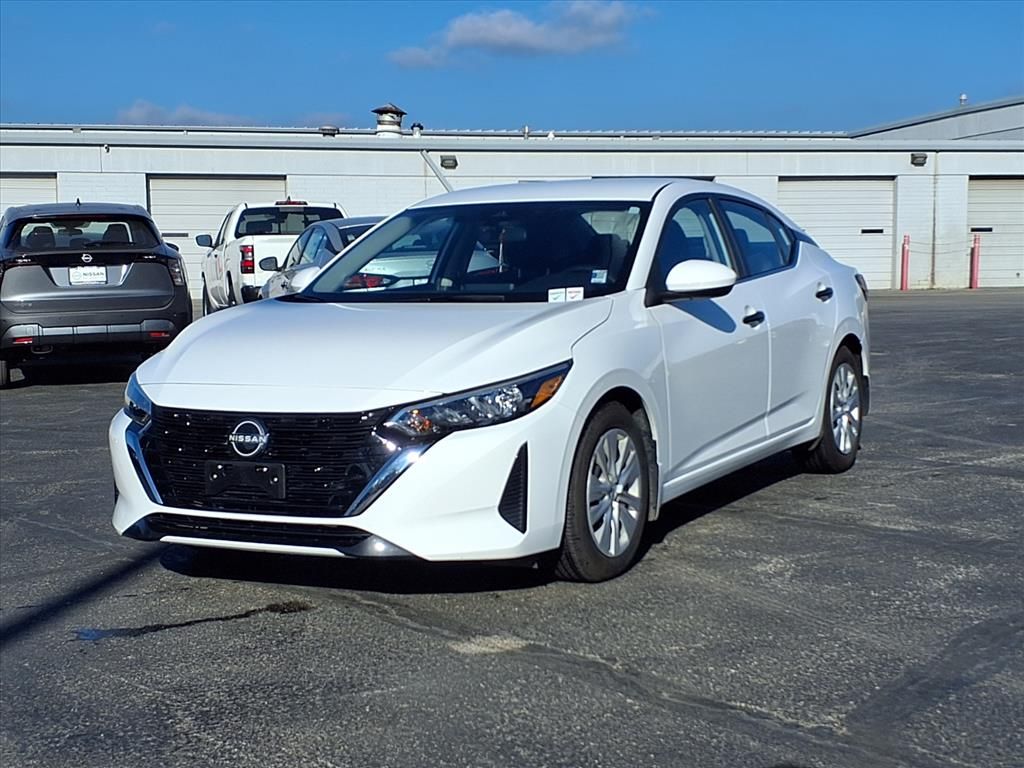 Certified 2025 Nissan Sentra S with VIN 3N1AB8BV7SY275026 for sale in Kansas City