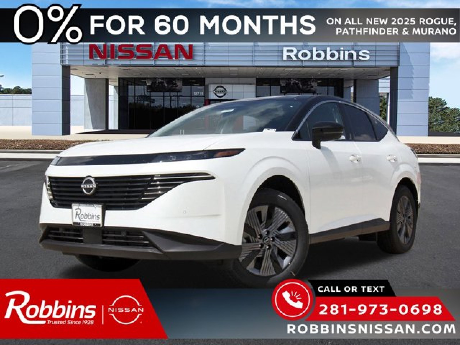 2025 Nissan Murano SL White at Robbins Nissan