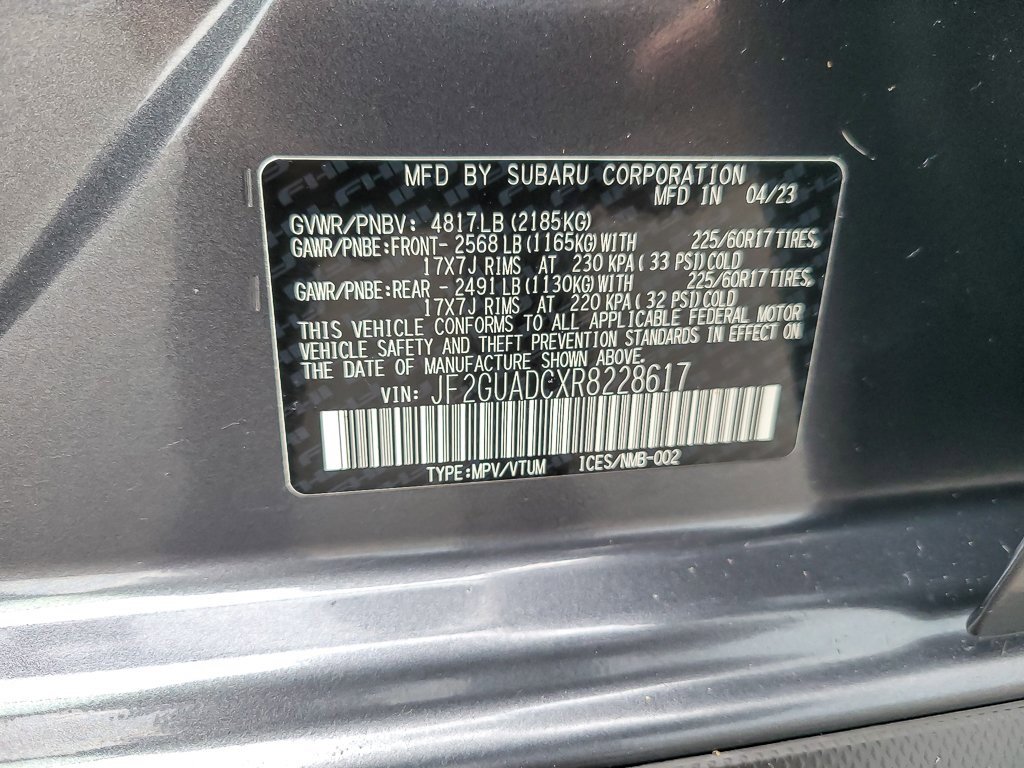 2024 SUBARU CROSSTREK - Image 24