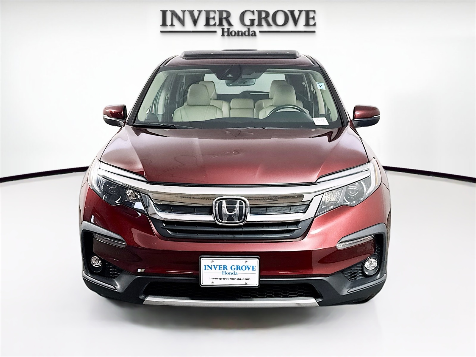 Used 2021 Honda Pilot EX-L with VIN 5FNYF6H59MB038290 for sale in Inver Grove Heights, Minnesota