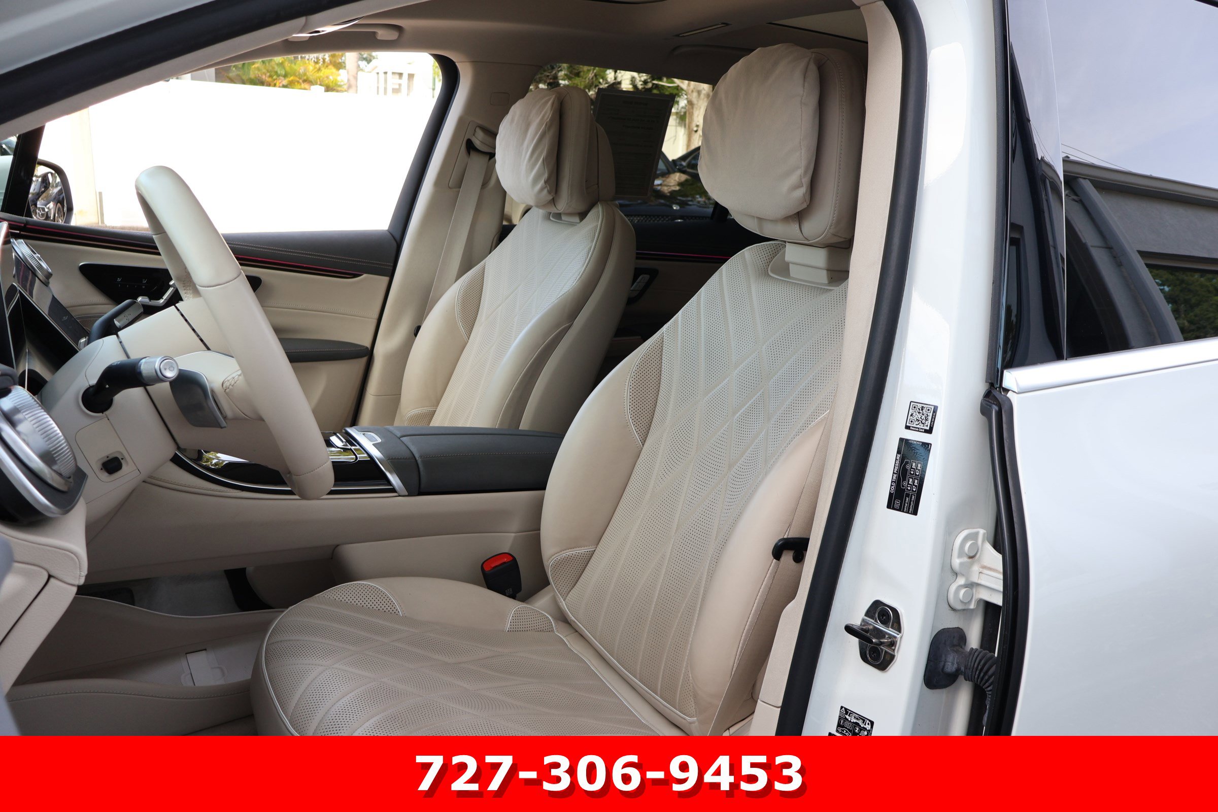 Certified 2023 Mercedes-Benz EQS SUV Base with VIN 4JGDM2DB8PA007341 for sale in Clearwater, FL