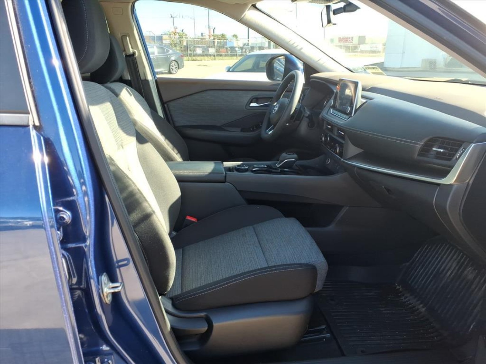 2023 Nissan Rogue SV Blue at Sterling McCall Nissan