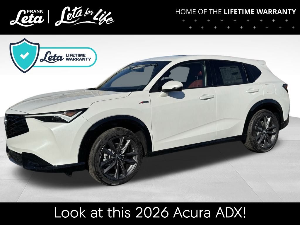 New 2026 Acura ADX w/A-Spec Package 4D Sport Utility's photo
