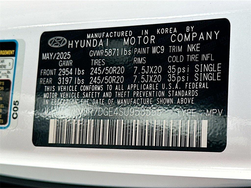 2025 Hyundai Palisade Calligraphy photo 15