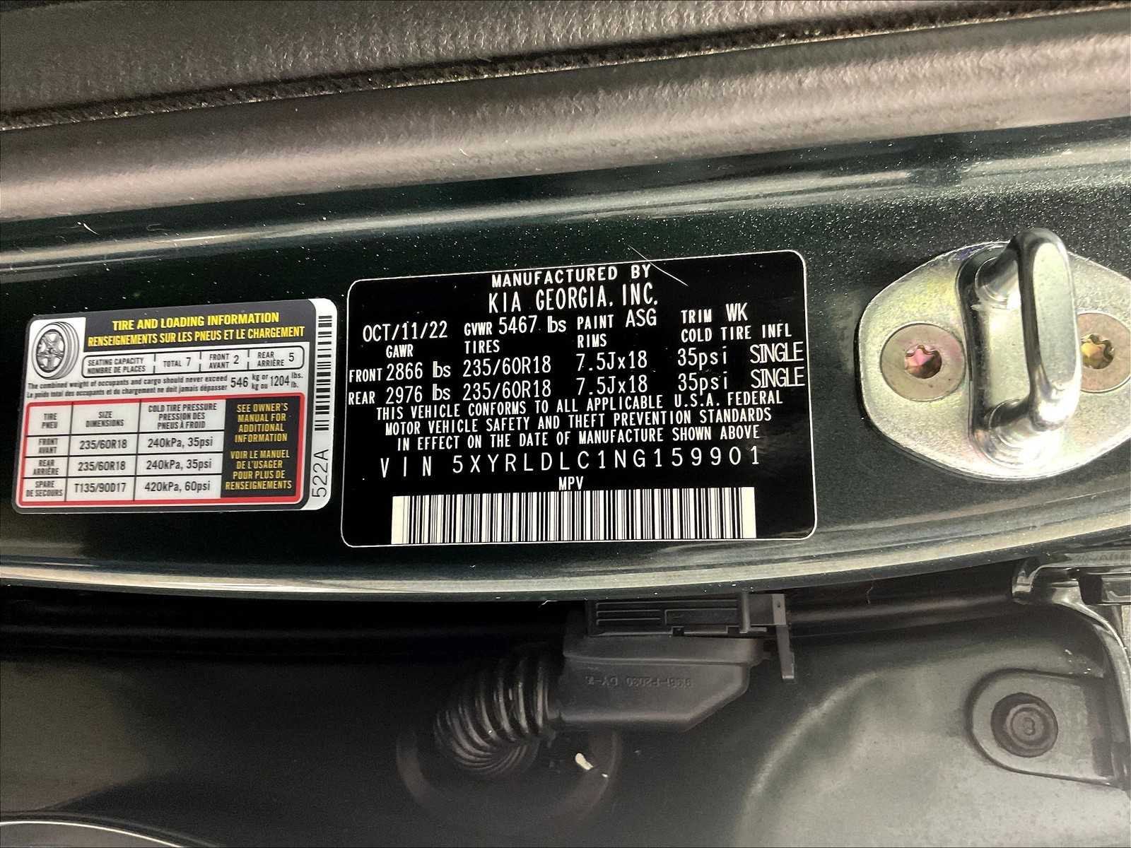 2022 Kia Sorento X-Line S photo 29