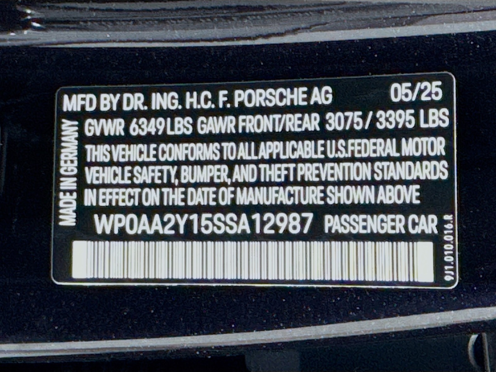 2025 Porsche Taycan 4 photo 23