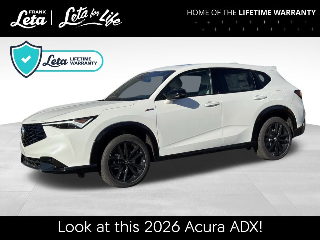 New 2026 Acura ADX w/A-Spec Advance Package 4D Sport Utility's photo