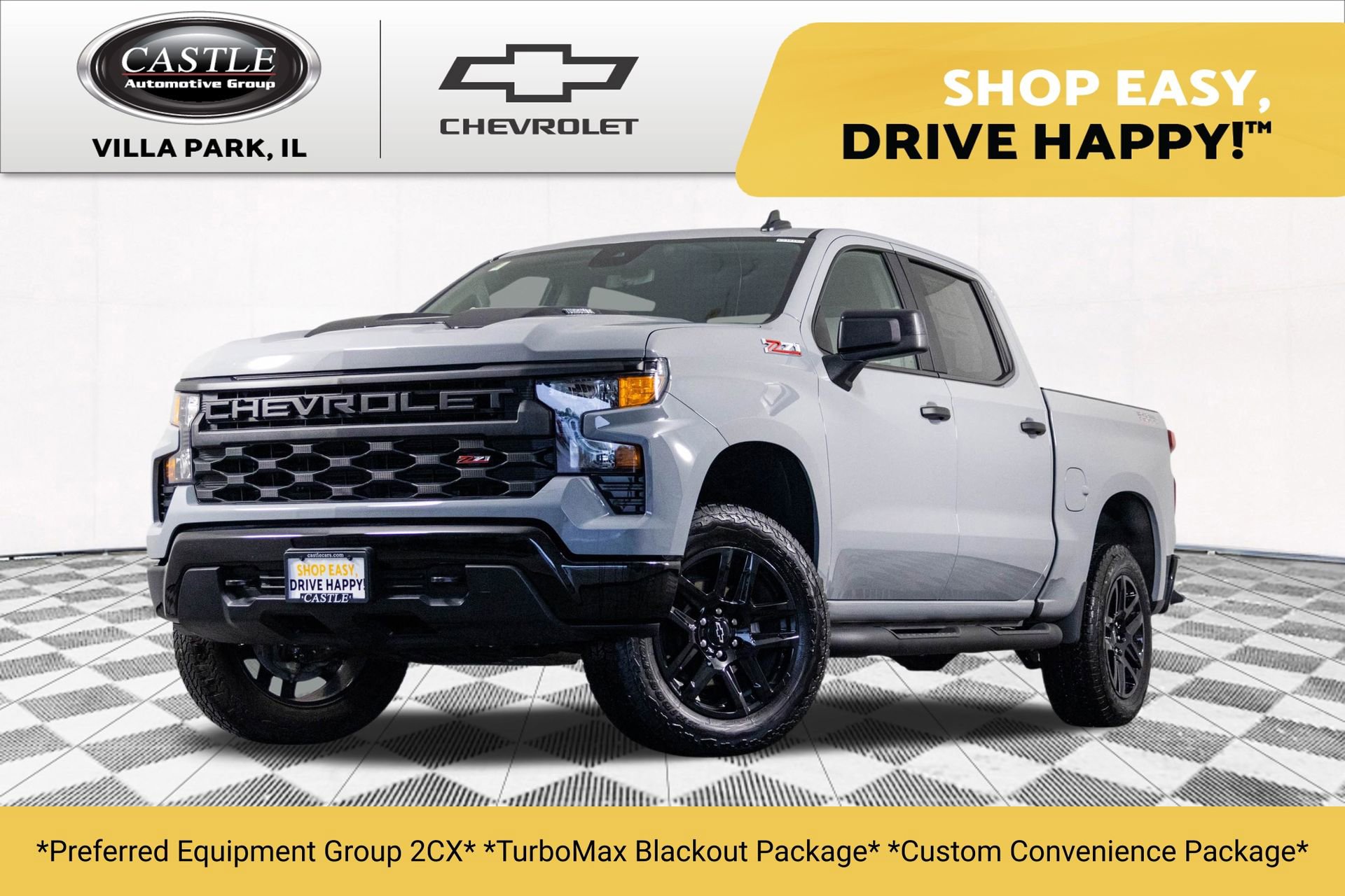 New 2025 Slate Gray Metallic Chevrolet Custom Trail Boss image 1