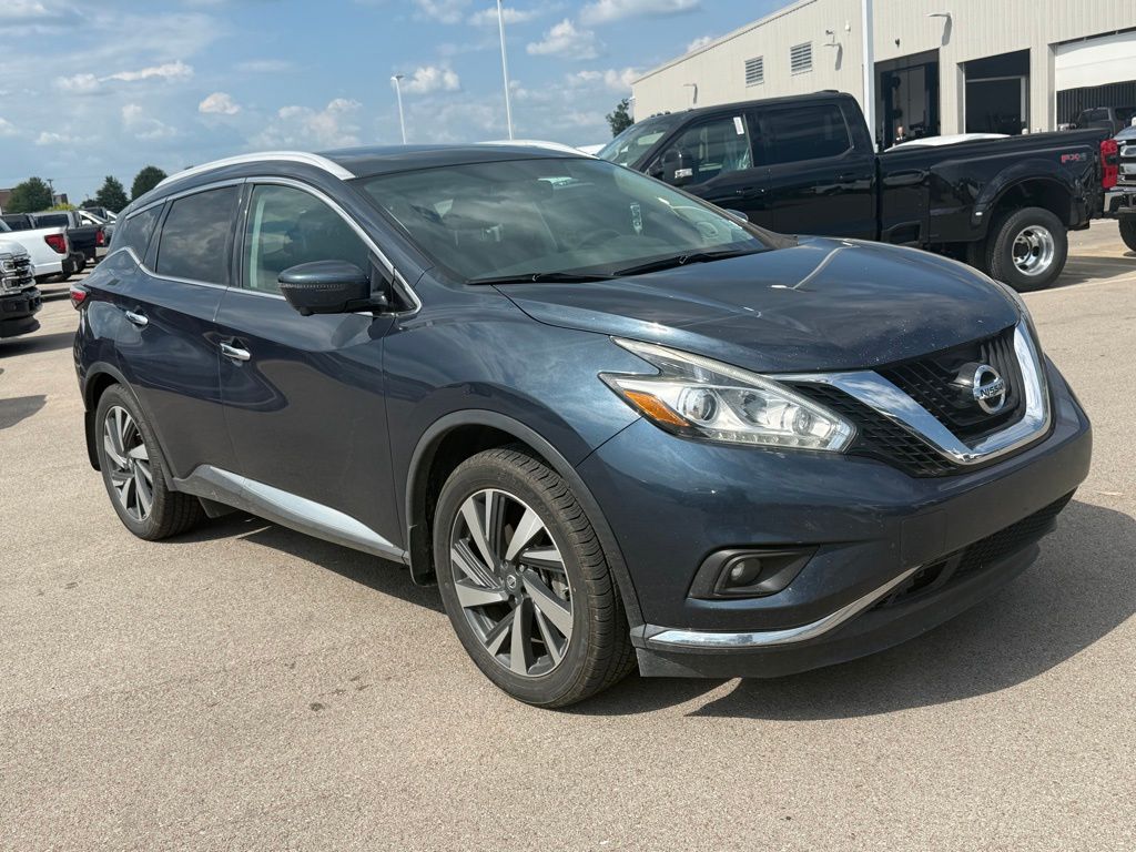 Used 2016 Nissan Murano Platinum with VIN 5N1AZ2MGXGN166533 for sale in Shelbyville, TN