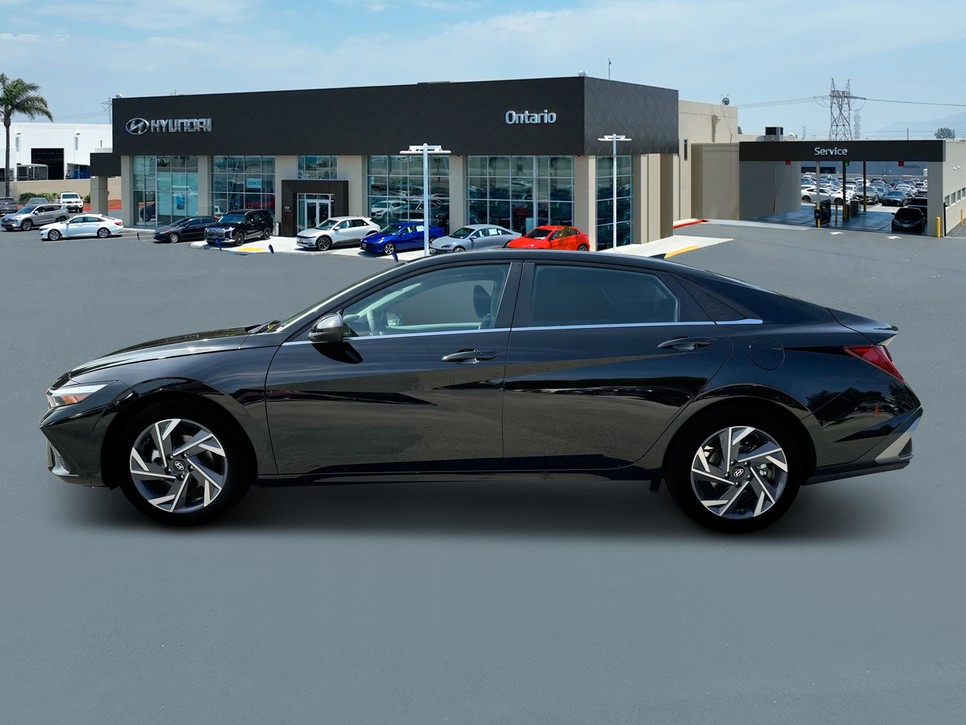 New 2025 Abyss Black Hyundai SEL Convenience image 3