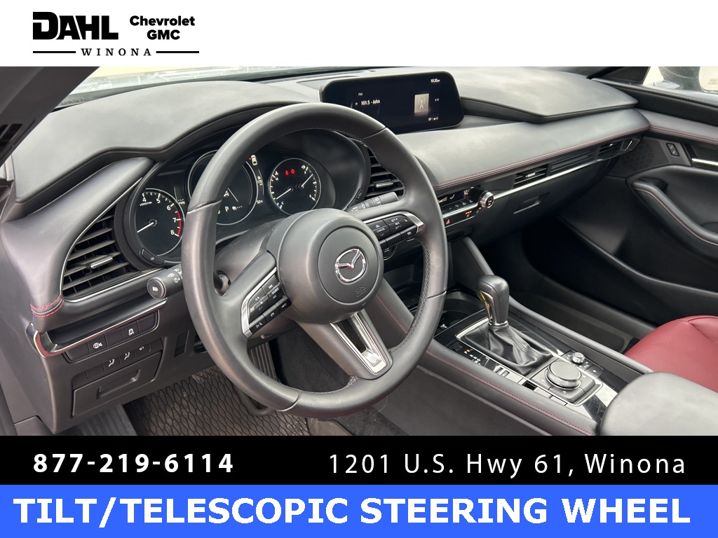 Used 2025 Mazda Mazda3 Carbon Edition with VIN JM1BPBLM2S1769367 for sale in Winona, Minnesota