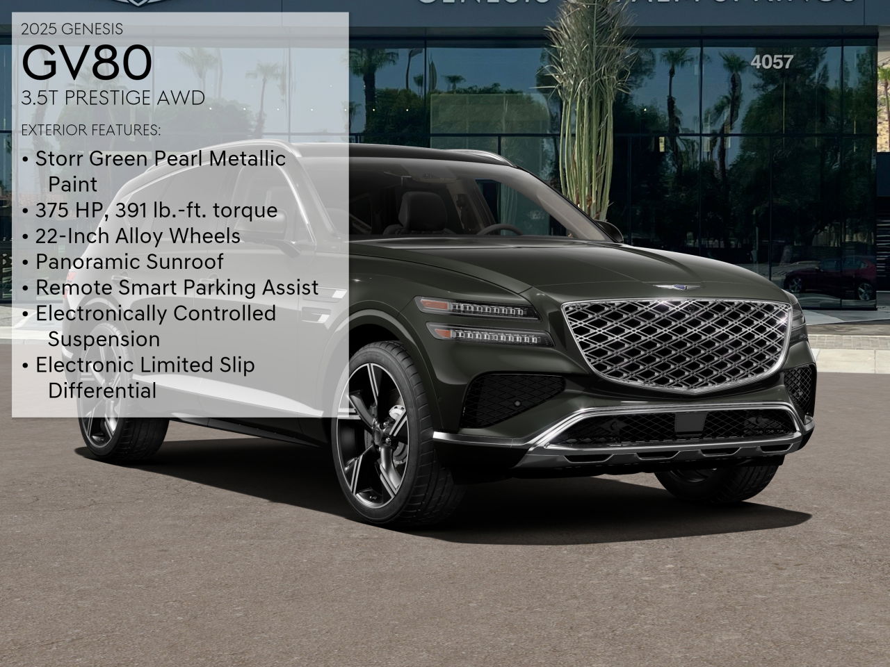 2025 Genesis GV80 3.5T Prestige AWD photo 2