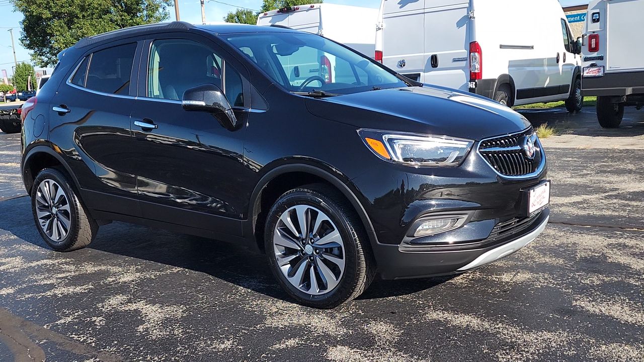 Used 2020 Buick Encore Essence with VIN KL4CJGSB3LB044465 for sale in Elkhart, IN