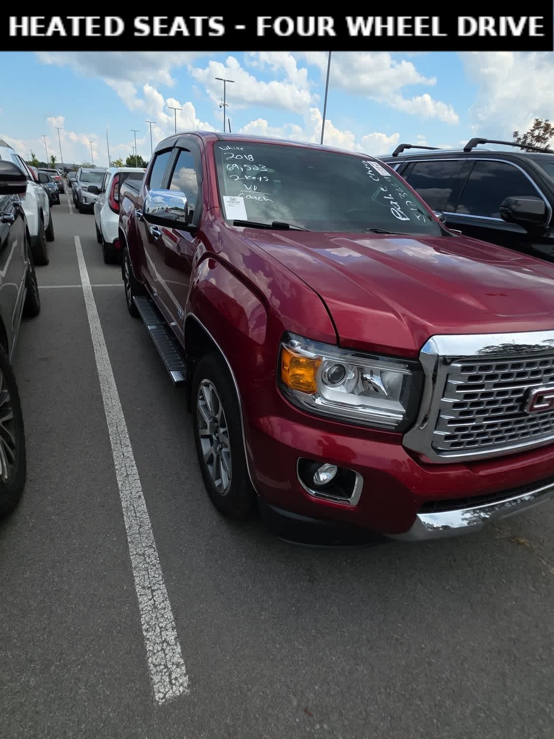 Used 2018 GMC Canyon Denali with VIN 1GTG6EEN5J1236699 for sale in Little Rock