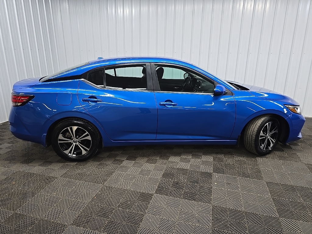 Used 2021 Nissan Sentra SV with VIN 3N1AB8CV5MY302855 for sale in Grand Island, NY