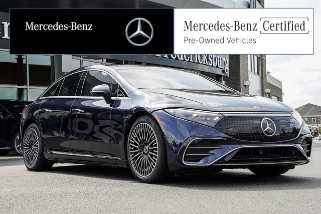 Certified 2022 Mercedes-Benz EQS Base with VIN W1KCG4EBXNA020239 for sale in Fredericksburg, VA