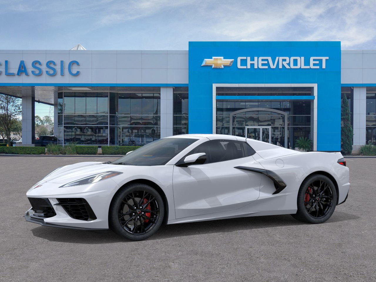 2026 Chevrolet Corvette Stingray 1LT White at Classic Elite Chevrolet Hwy 6