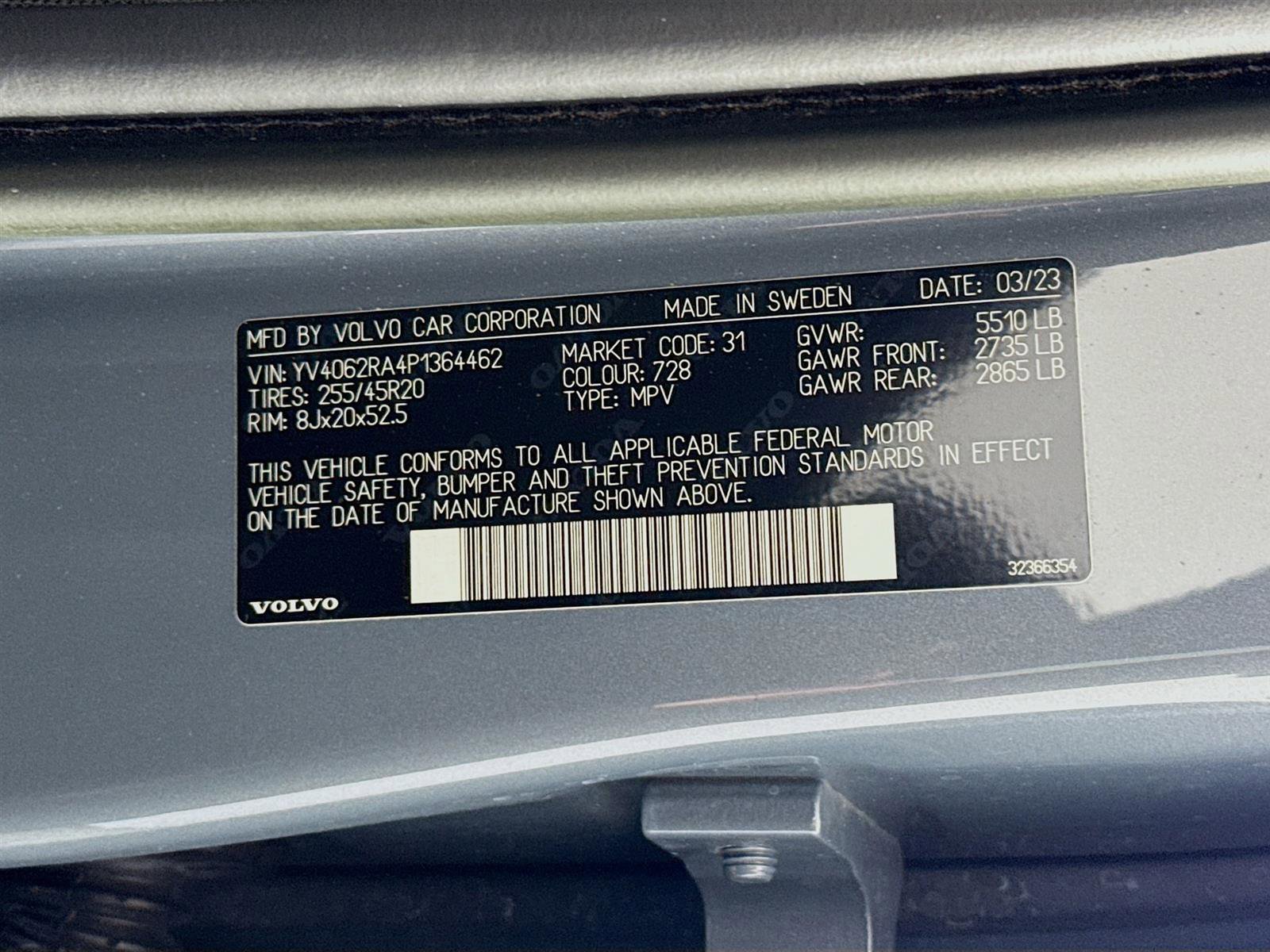 2023 Volvo XC60 Ultimate photo 31