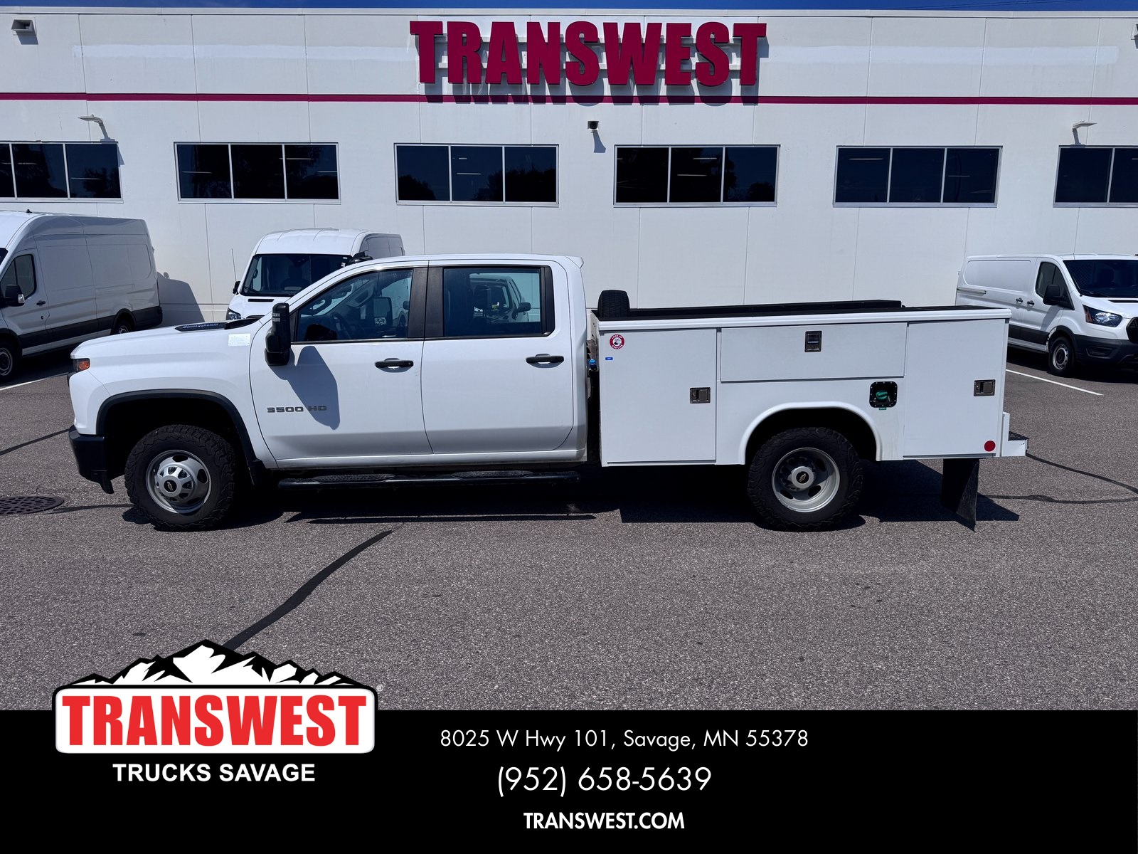 Used 2023 Chevrolet Silverado 3500HD Work Truck with VIN 1GB4YSEY2PF156654 for sale in Minneapolis, Minnesota