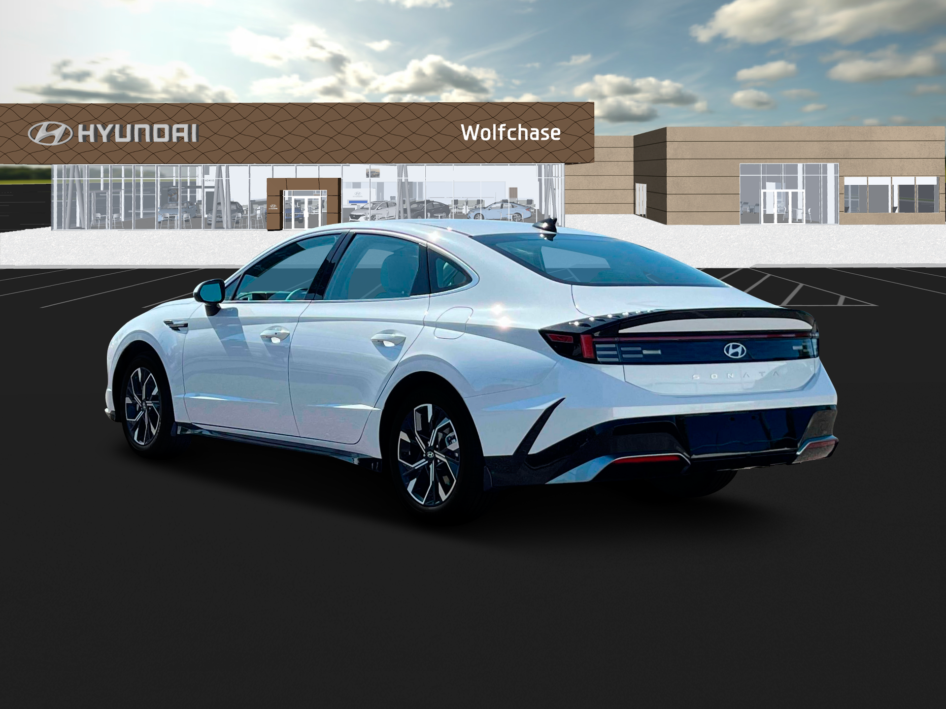 New 2025 White Hyundai SEL image 5