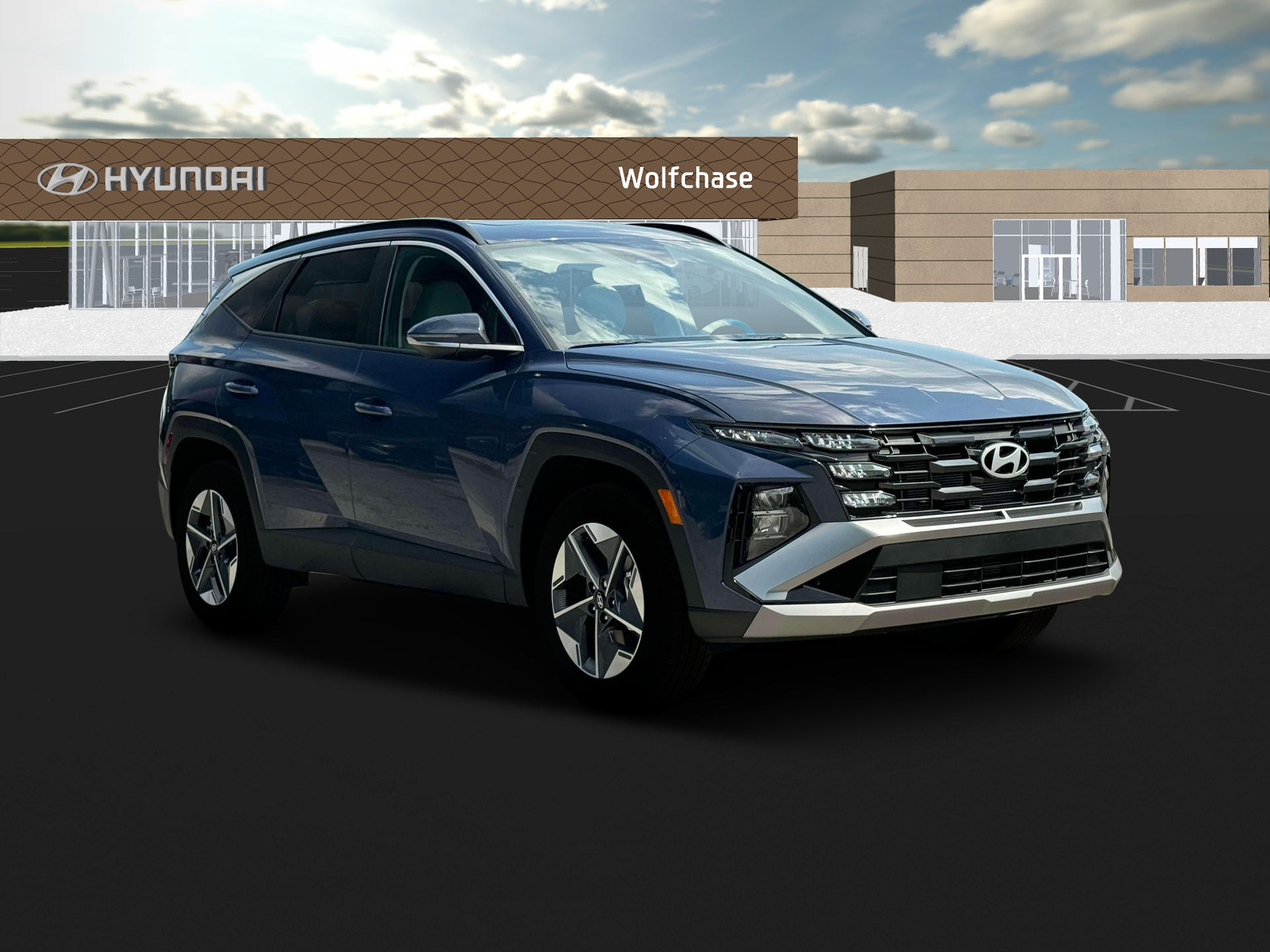 New 2025 Blue Hyundai SEL Convenience AWD image 11