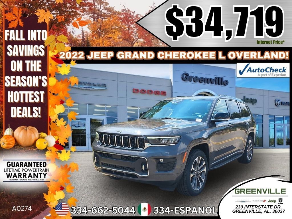 2022 Jeep Grand Cherokee L