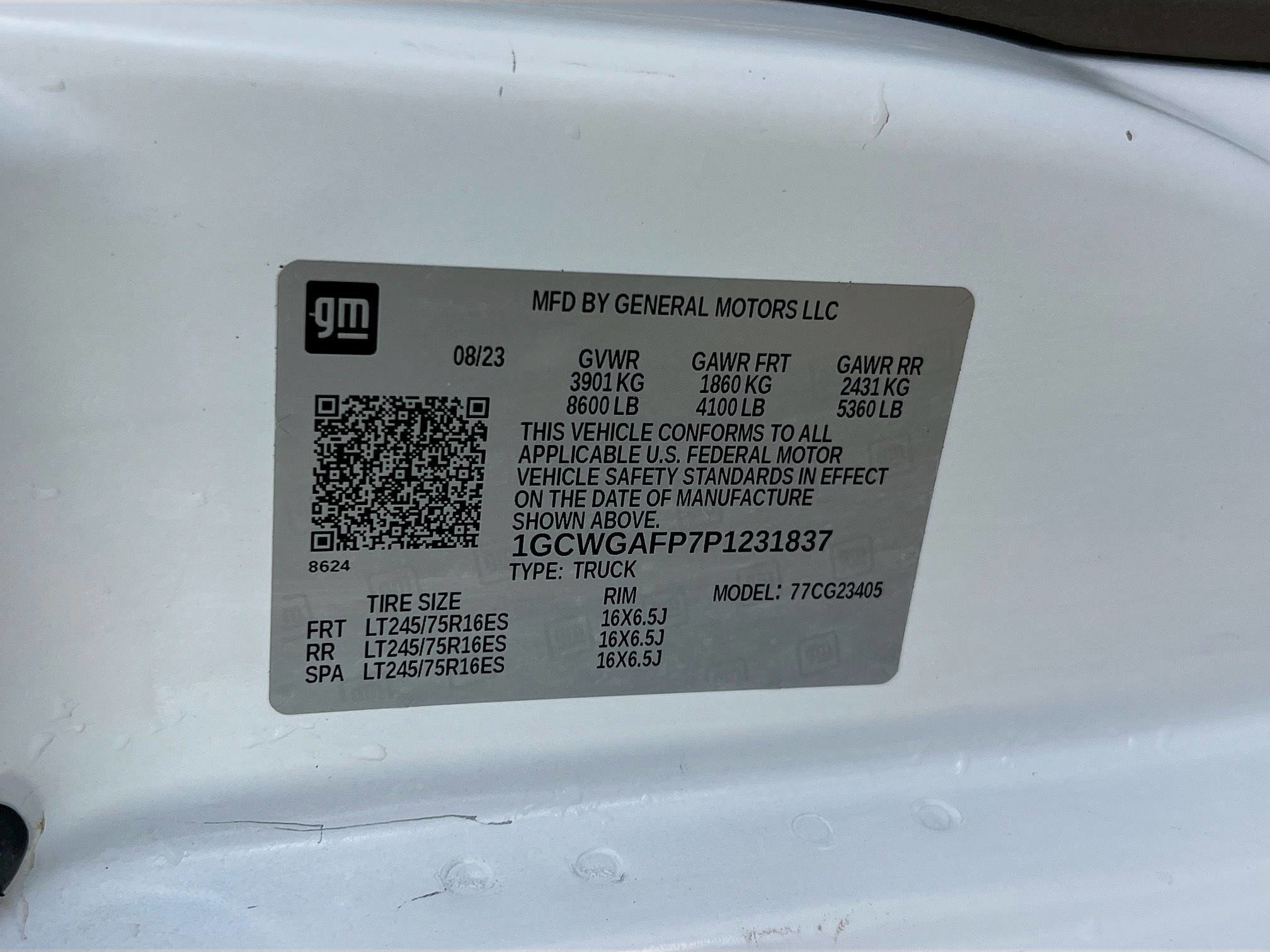 2023 Chevrolet Express 2500 Cargo photo 14