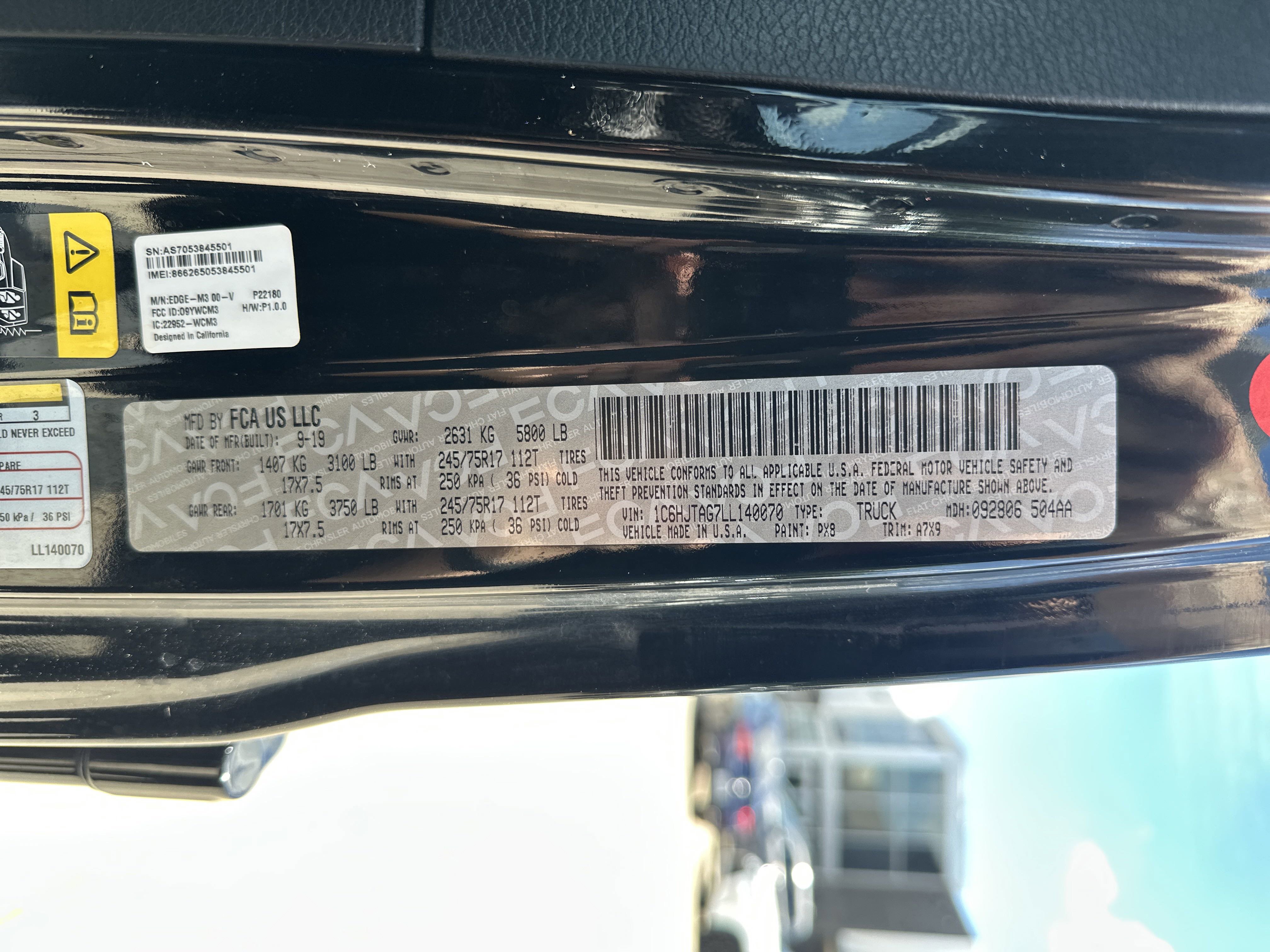 2020 Jeep Gladiator Sport photo 23