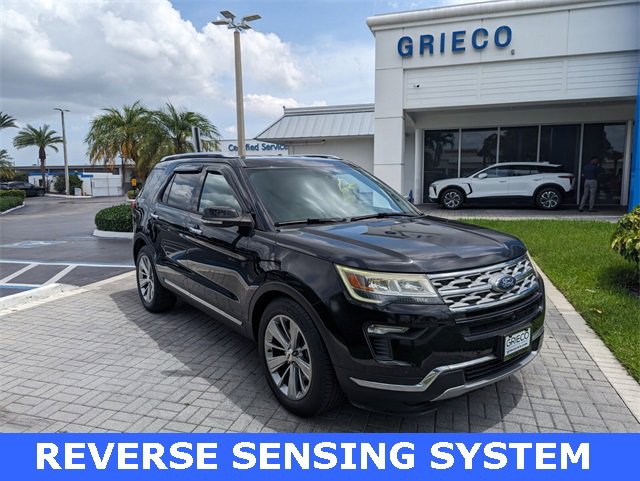Used 2018 Ford Explorer Limited with VIN 1FM5K7F89JGA43794 for sale in Lauderhill, FL