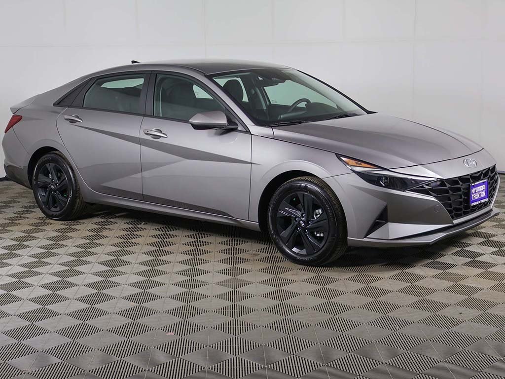 Used 2023 Hyundai Elantra Blue with VIN KMHLM4AJ6PU040243 for sale in Ewing Township, NJ