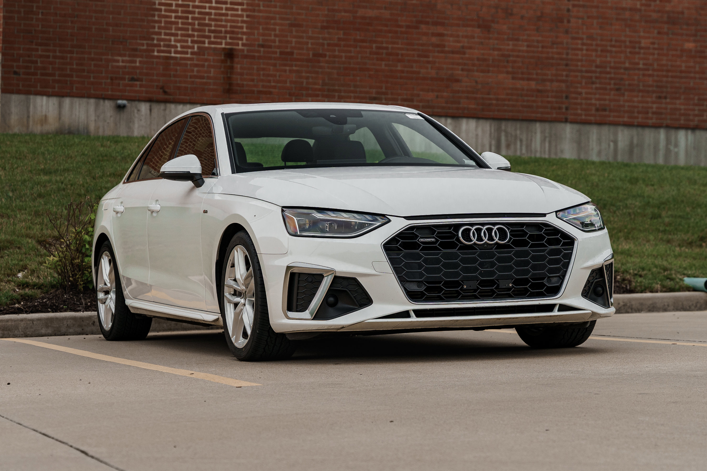 Used 2023 Ibis White Audi S line Premium Plus image 1