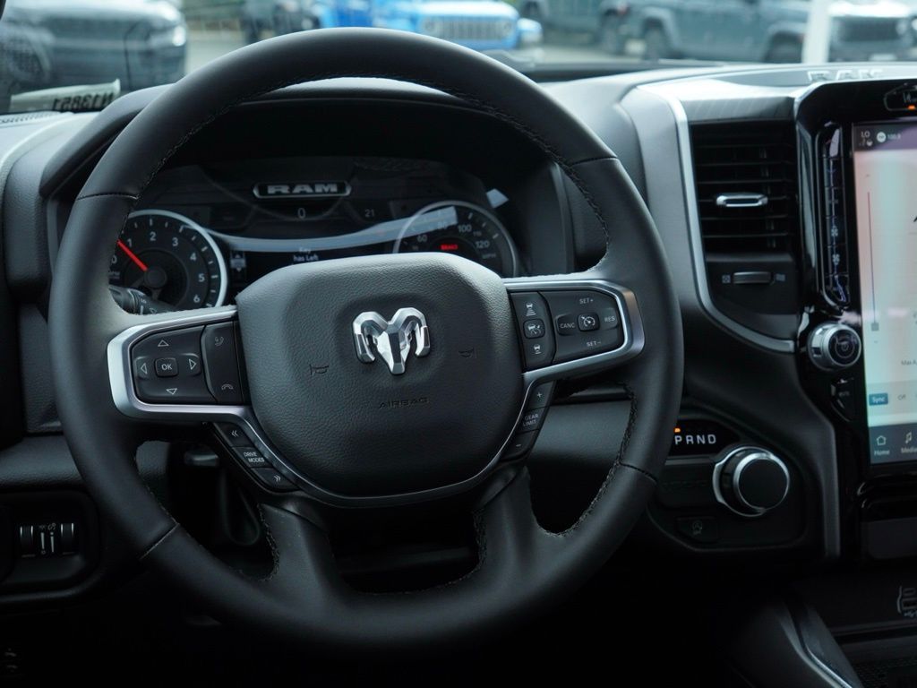 New 2026 Granite Crystal Metallic Clear-Coat Exterior Paint RAM Big Horn Night Edition image 26