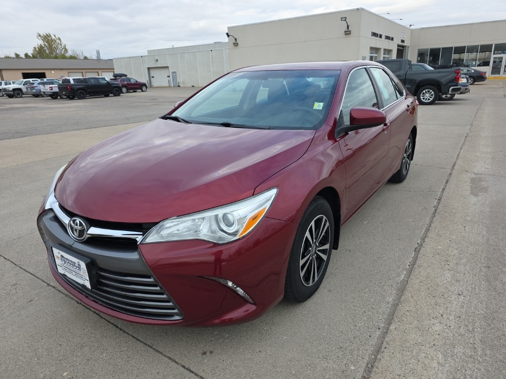 Used 2016 Toyota Camry LE with VIN 4T1BF1FK4GU579305 for sale in Spirit Lake, IA