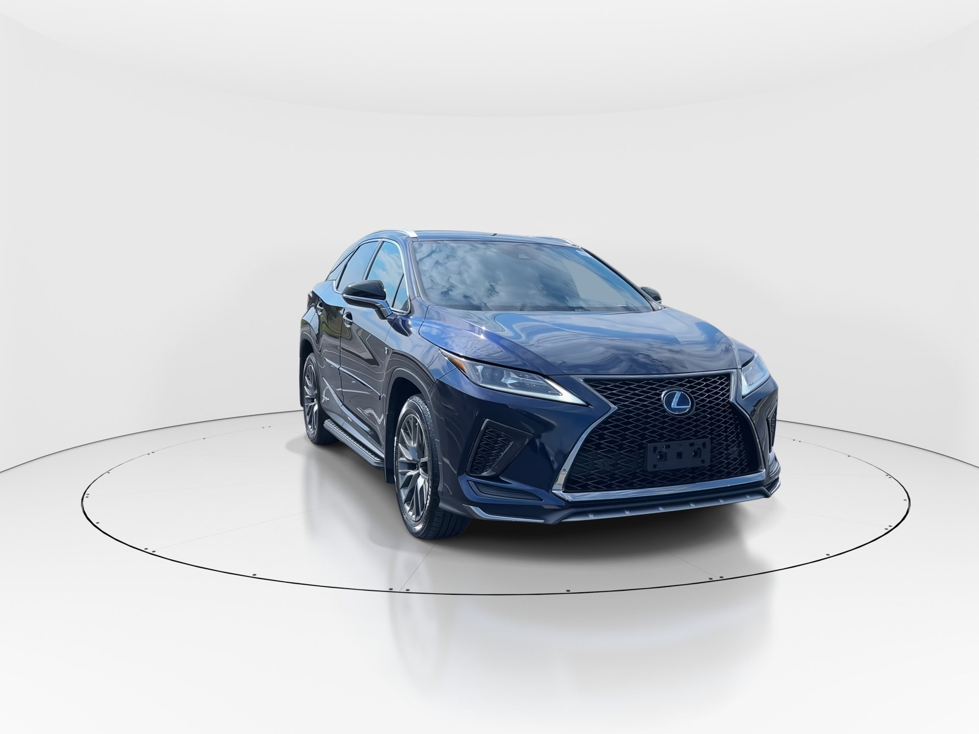 Used 2021 Lexus RX Hybrid 450h F SPORT with VIN 2T2SGMDA6MC057793 for sale in Kansas City