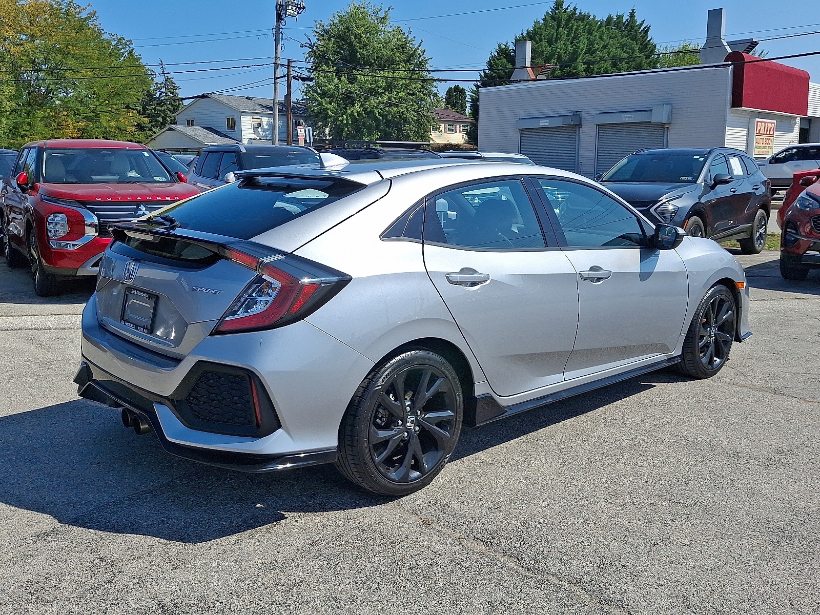 2017 Honda Civic Hatchback Sport photo 7