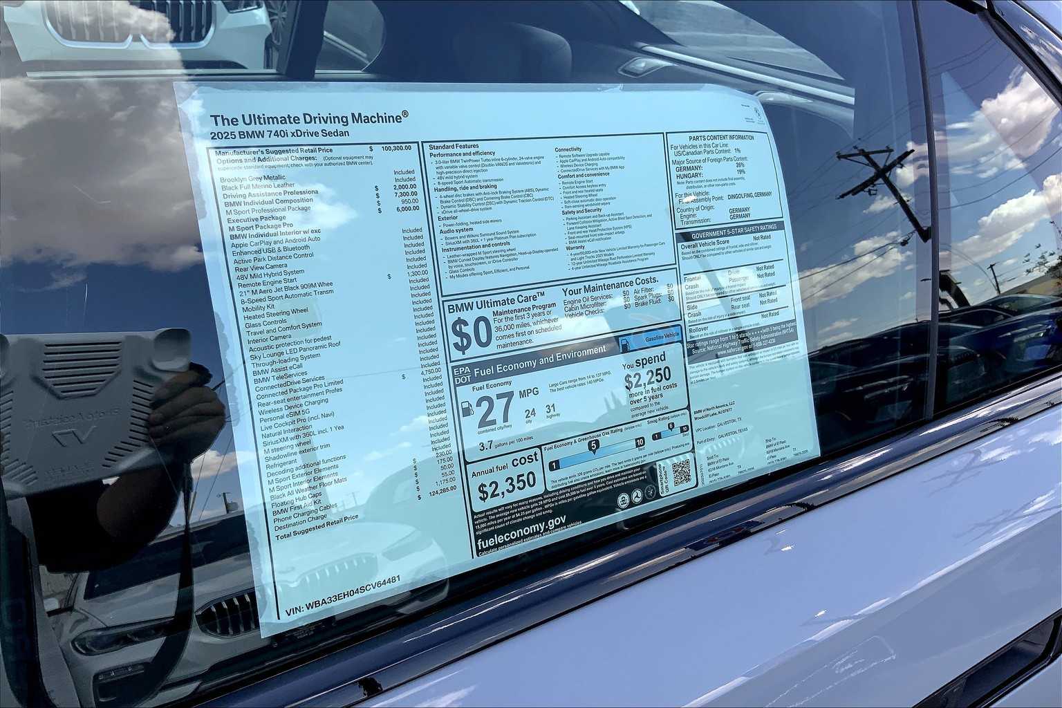 2025 Bmw 740i 740i xDrive photo 20