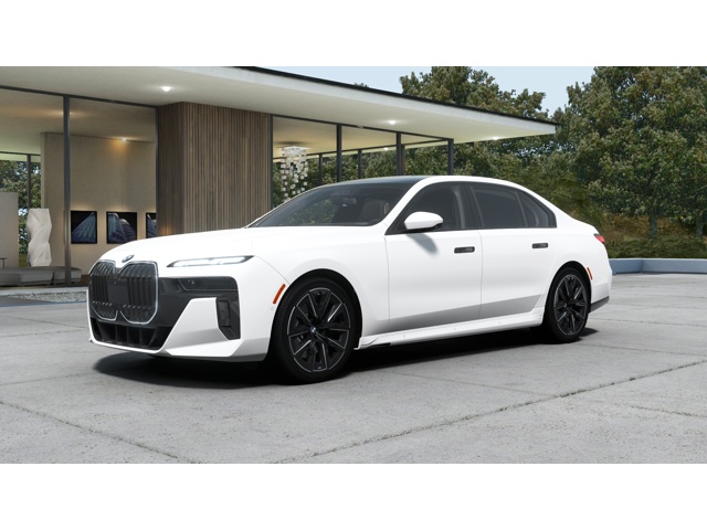 New 2025 Alpine White BMW 760i image 1