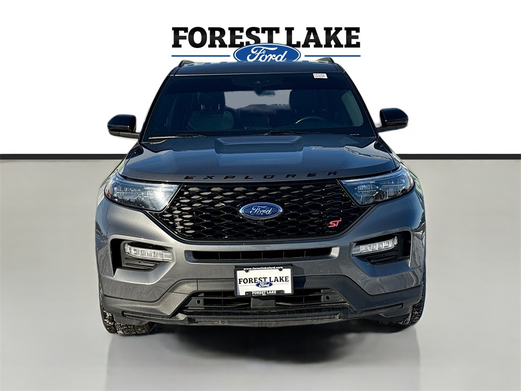 Certified 2023 Ford Explorer ST with VIN 1FM5K8GC7PGA56450 for sale in Forest Lake, Minnesota