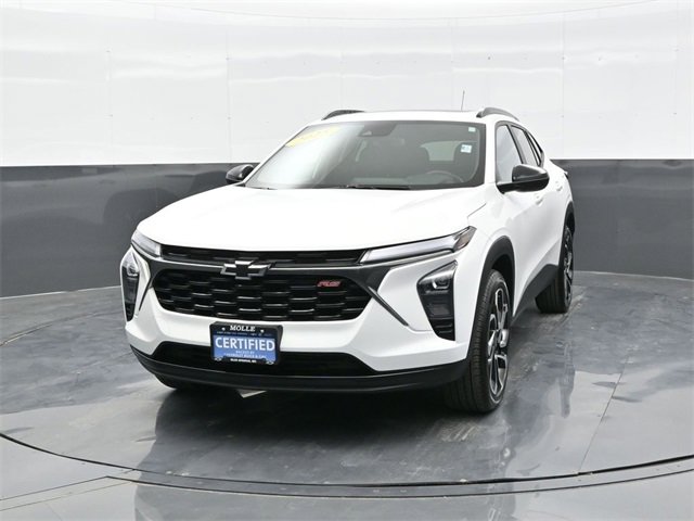 Certified 2025 Chevrolet Trax RS with VIN KL77LJEP2SC066243 for sale in Kansas City