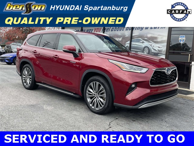 2021 Toyota Highlander Platinum's photo