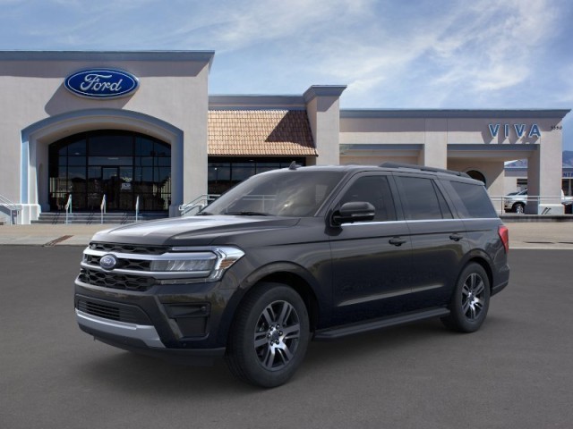 New 2024 Agate Black Metallic Ford XLT image 1
